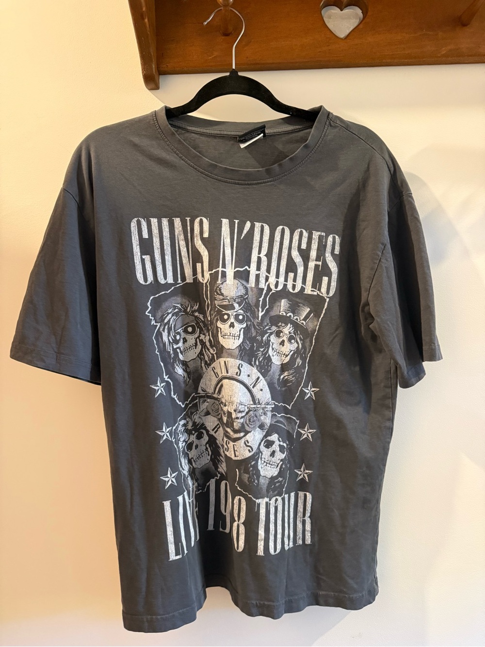 Charcoal Graphic Short Sleeve Tee